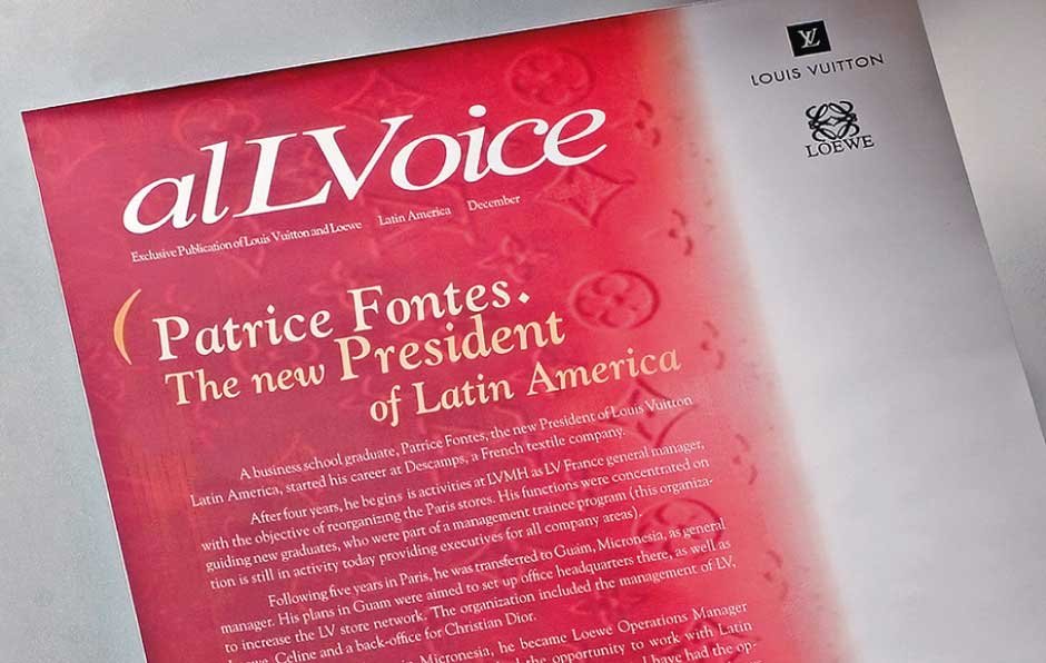 Louis Vuitton • Newsletter